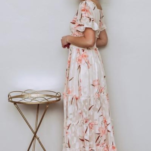 Blue Floral maxi SOLD - Picture 9 of 14